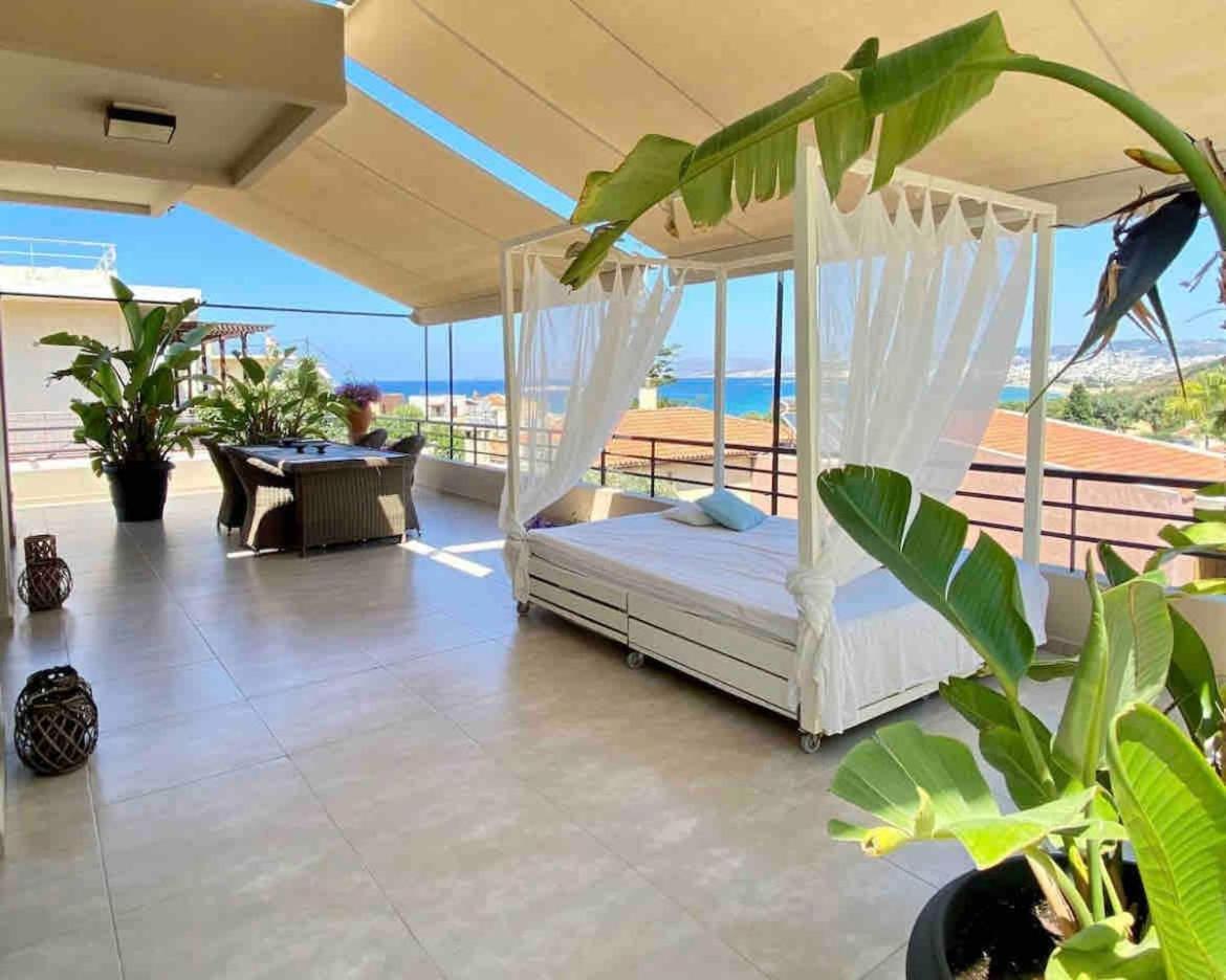 Golden View Villa Kato Daratso Dış mekan fotoğraf